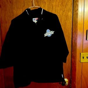 Russell Official Area Football Bowl XX11  On Field Coaches Golf Jacket